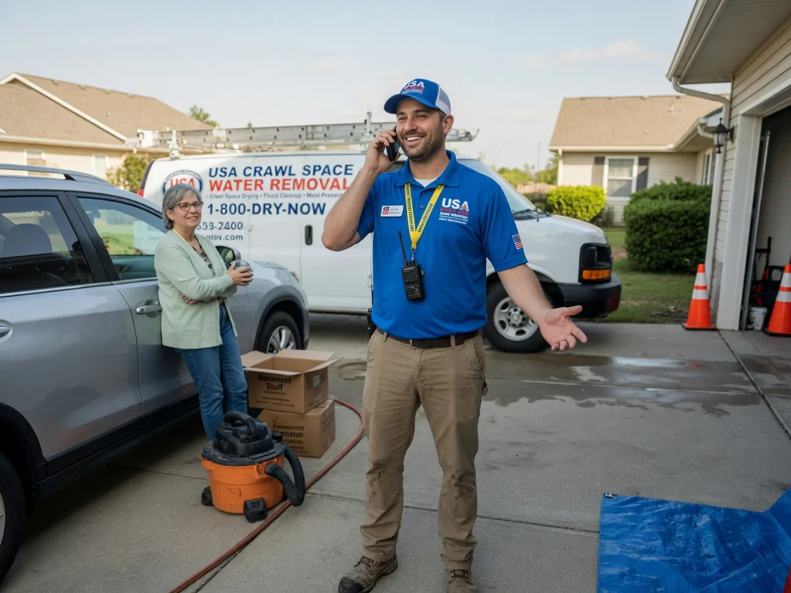 Crawl Space Water Removal Haskins, OH FAQs